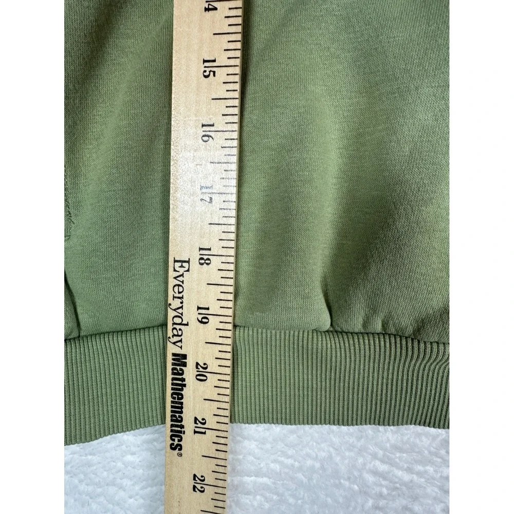 Nike Hoodie Boys Large Green Pullover Fleece Logo Sweatshirt